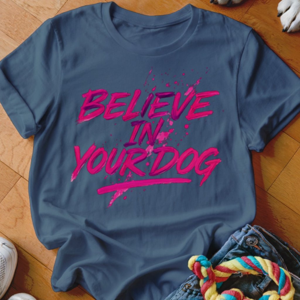 Believe In Your Dog Shirt - The Pawsitive Initiative