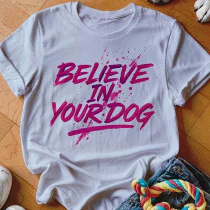 Believe In Your Dog Shirt - The Pawsitive Initiative