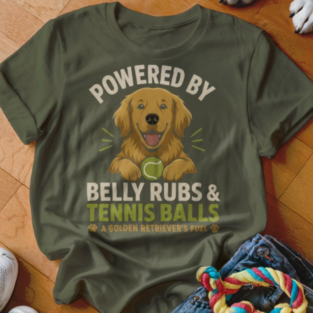Belly Rubs and Tennis Balls Shirt - The Pawsitive Initiative