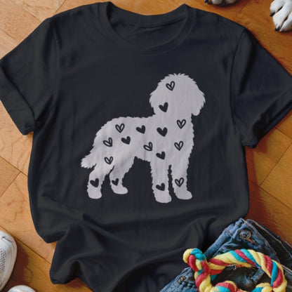 Bernedoodle Hearts Shirt - The Pawsitive Initiative
