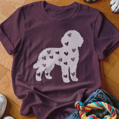 Bernedoodle Hearts Shirt - The Pawsitive Initiative