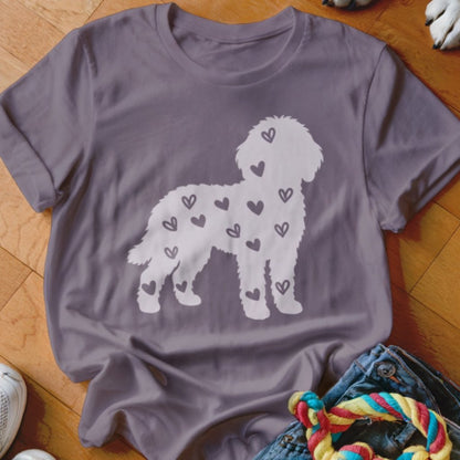 Bernedoodle Hearts Shirt - The Pawsitive Initiative