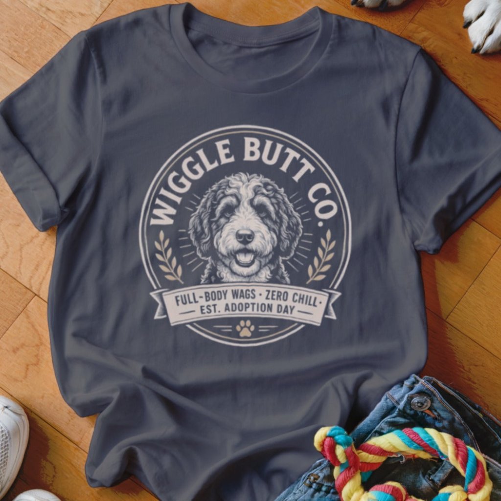 Bernedoodle Wiggle Butt Co Shirt - The Pawsitive Initiative