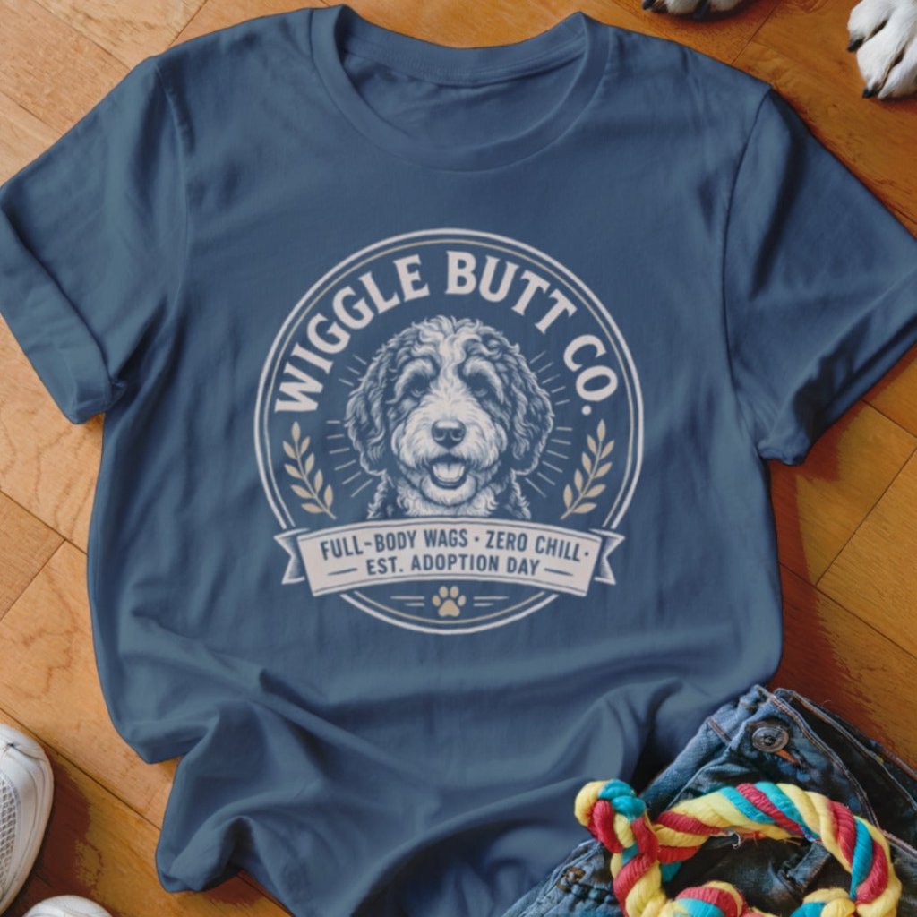 Bernedoodle Wiggle Butt Co Shirt - The Pawsitive Initiative