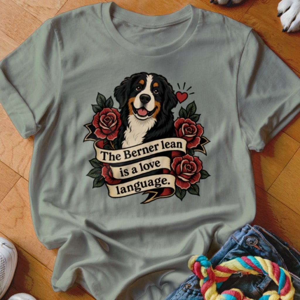 Berner Lean Love Langauge Shirt - The Pawsitive Initiative
