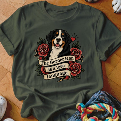 Berner Lean Love Langauge Shirt - The Pawsitive Initiative