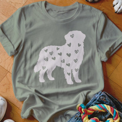 Bernese Mountain Dog Hearts Shirt - The Pawsitive Initiative
