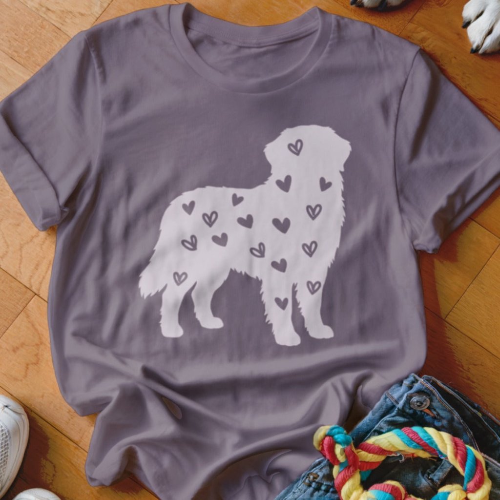 Bernese Mountain Dog Hearts Shirt - The Pawsitive Initiative