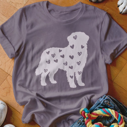 Bernese Mountain Dog Hearts Shirt - The Pawsitive Initiative