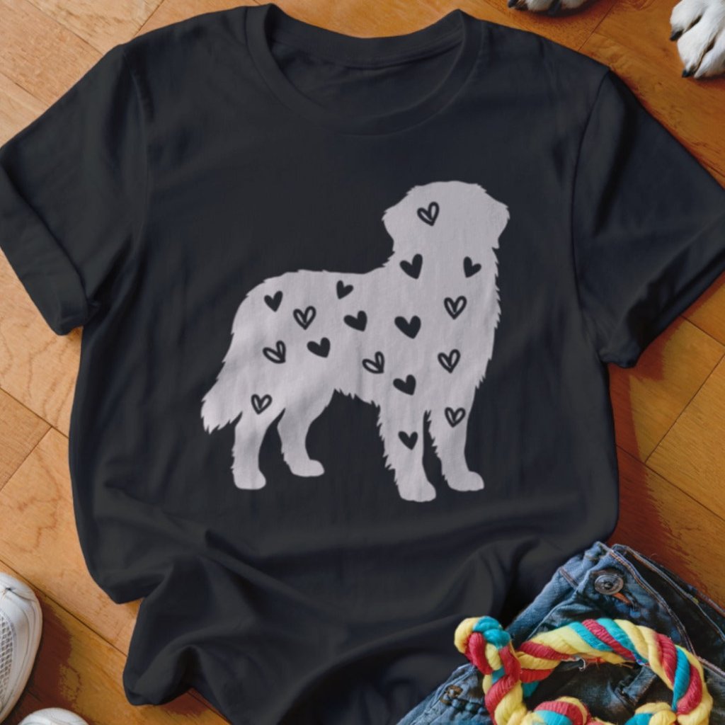 Bernese Mountain Dog Hearts Shirt - The Pawsitive Initiative