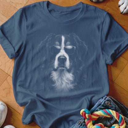 Bernese Mountain Dog in Aviators Shirt - The Pawsitive Initiative