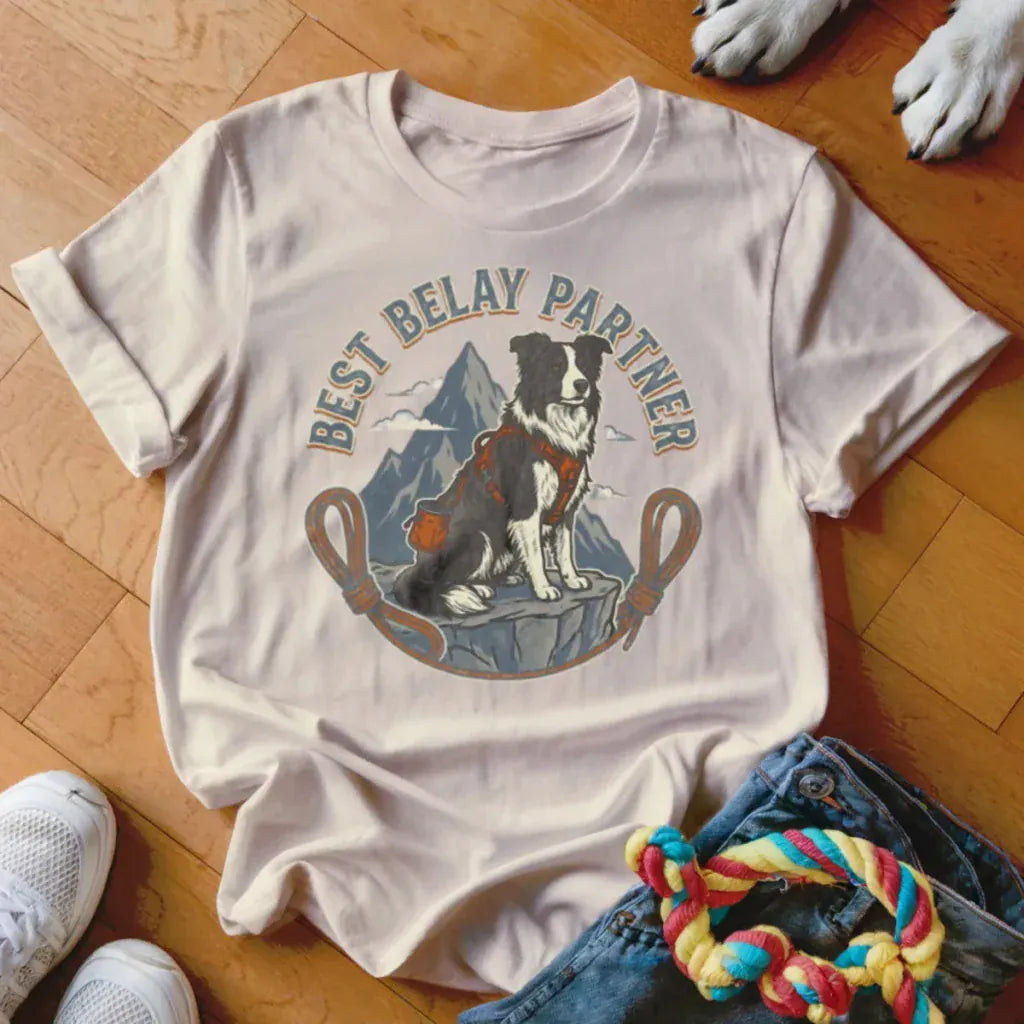 Best Belay Partner Shirt - The Pawsitive Initiative