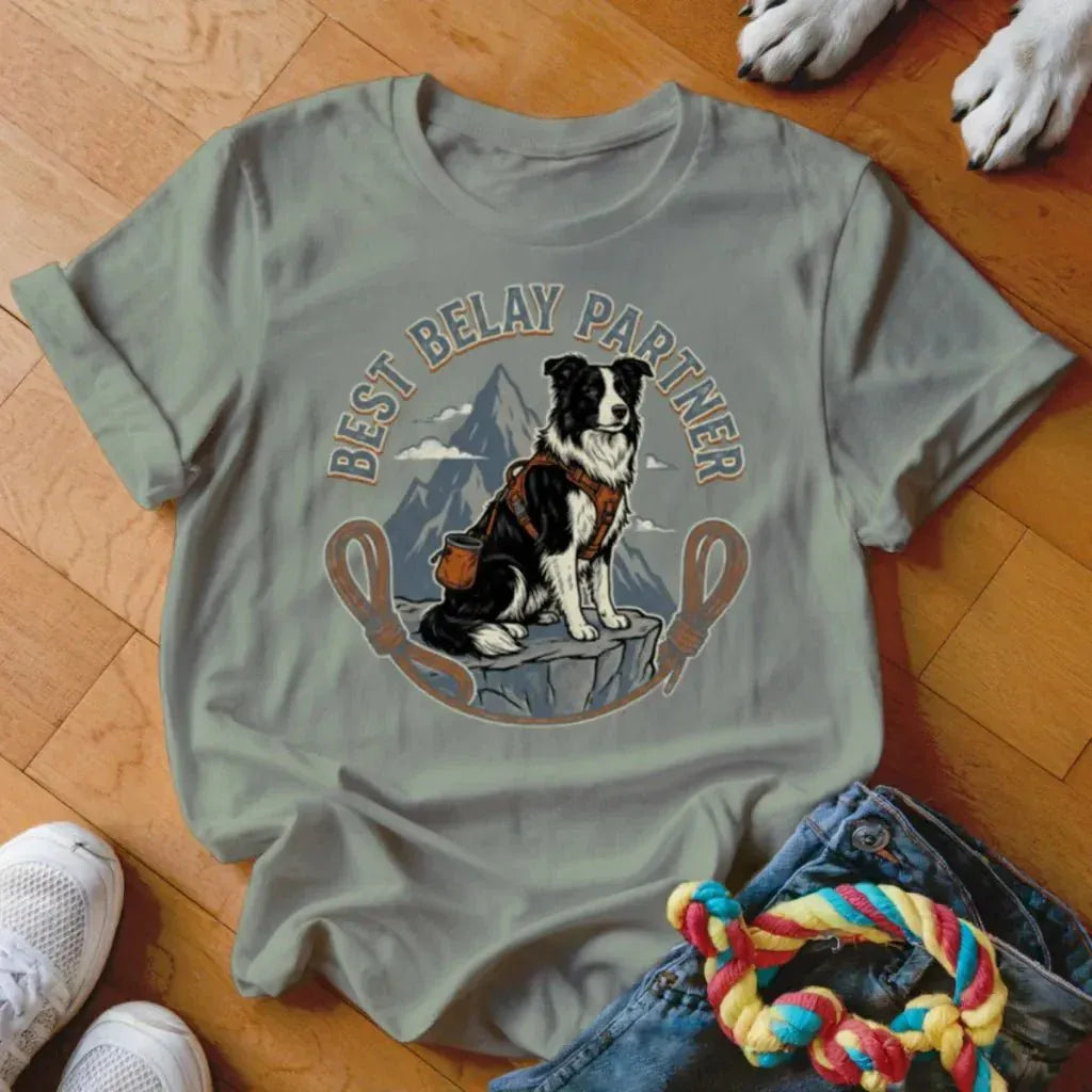 Best Belay Partner Shirt - The Pawsitive Initiative