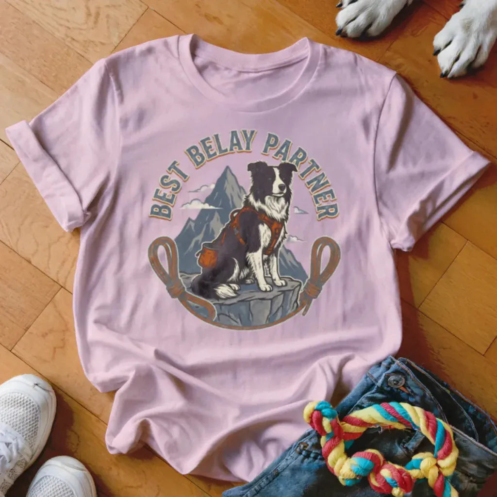 Best Belay Partner Shirt - The Pawsitive Initiative
