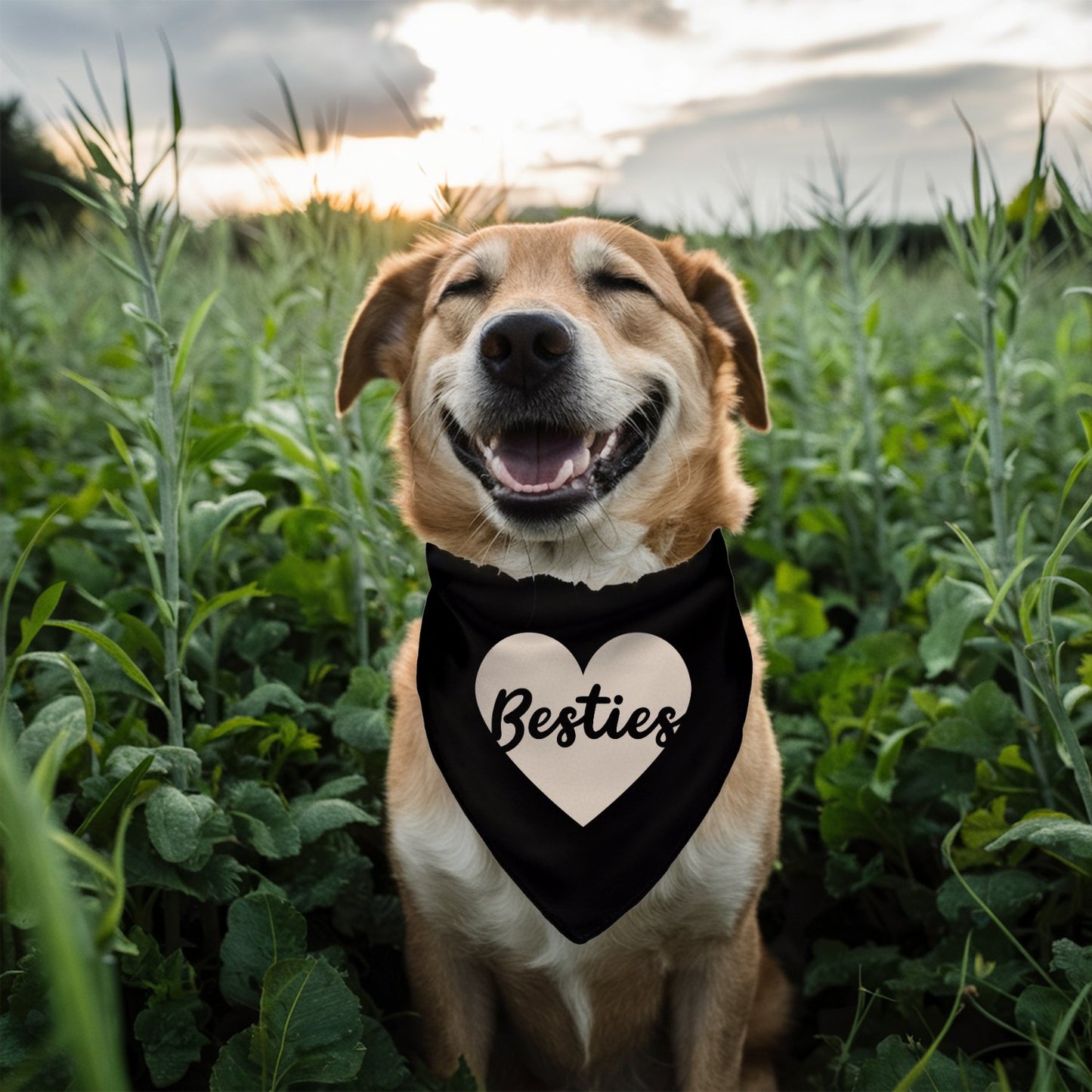 Besties Bandana - The Pawsitive Initiative