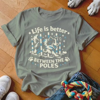 Between the Poles Shirt - The Pawsitive Initiative