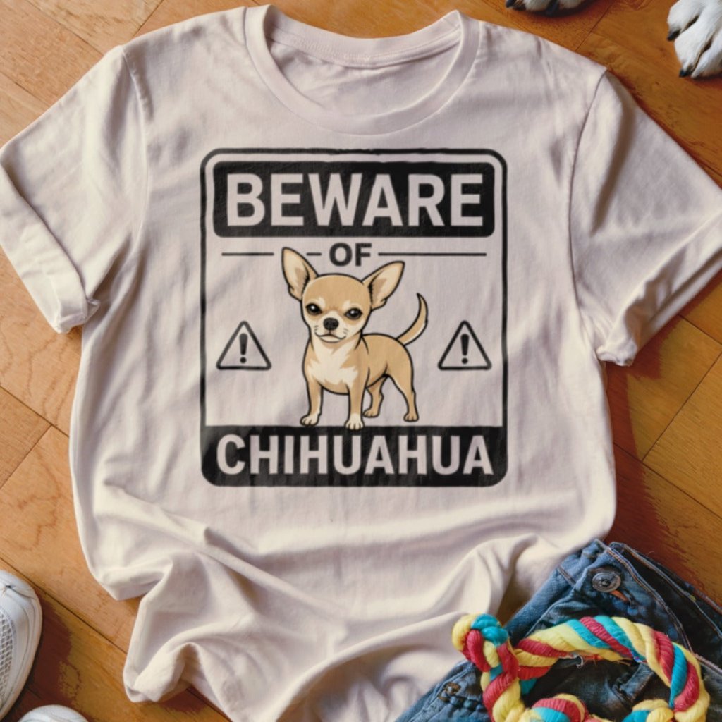 Beware of Chihuahua Shirt - The Pawsitive Initiative