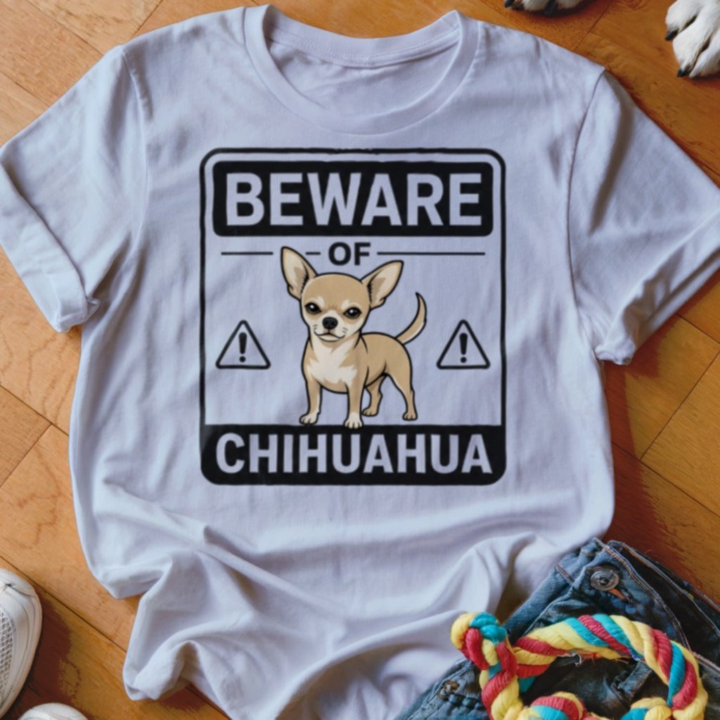 Beware of Chihuahua Shirt - The Pawsitive Initiative