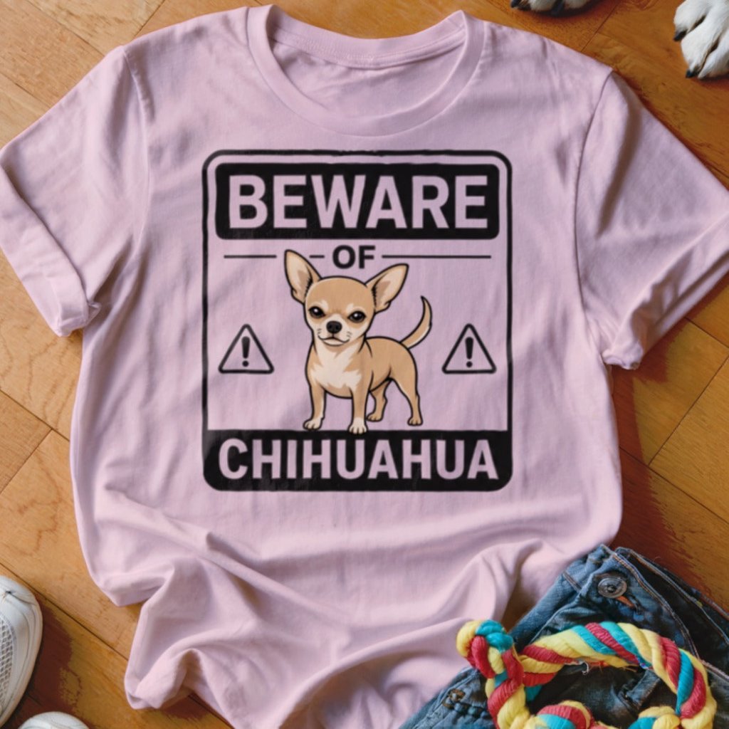 Beware of Chihuahua Shirt - The Pawsitive Initiative
