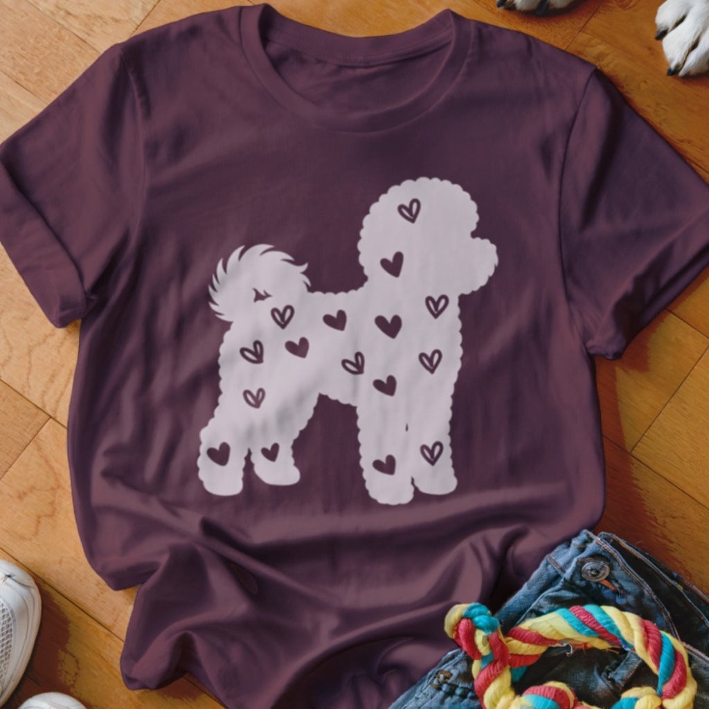 Bichon Frise Hearts Shirt - The Pawsitive Initiative