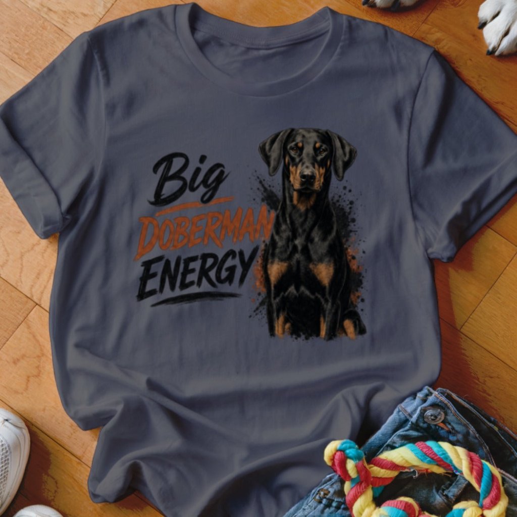 Big Doberman Energy Shirt - The Pawsitive Initiative