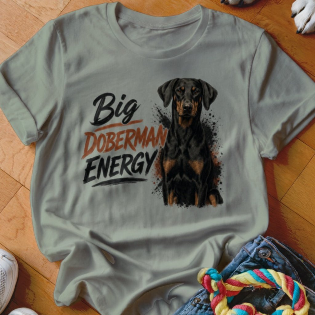 Big Doberman Energy Shirt - The Pawsitive Initiative