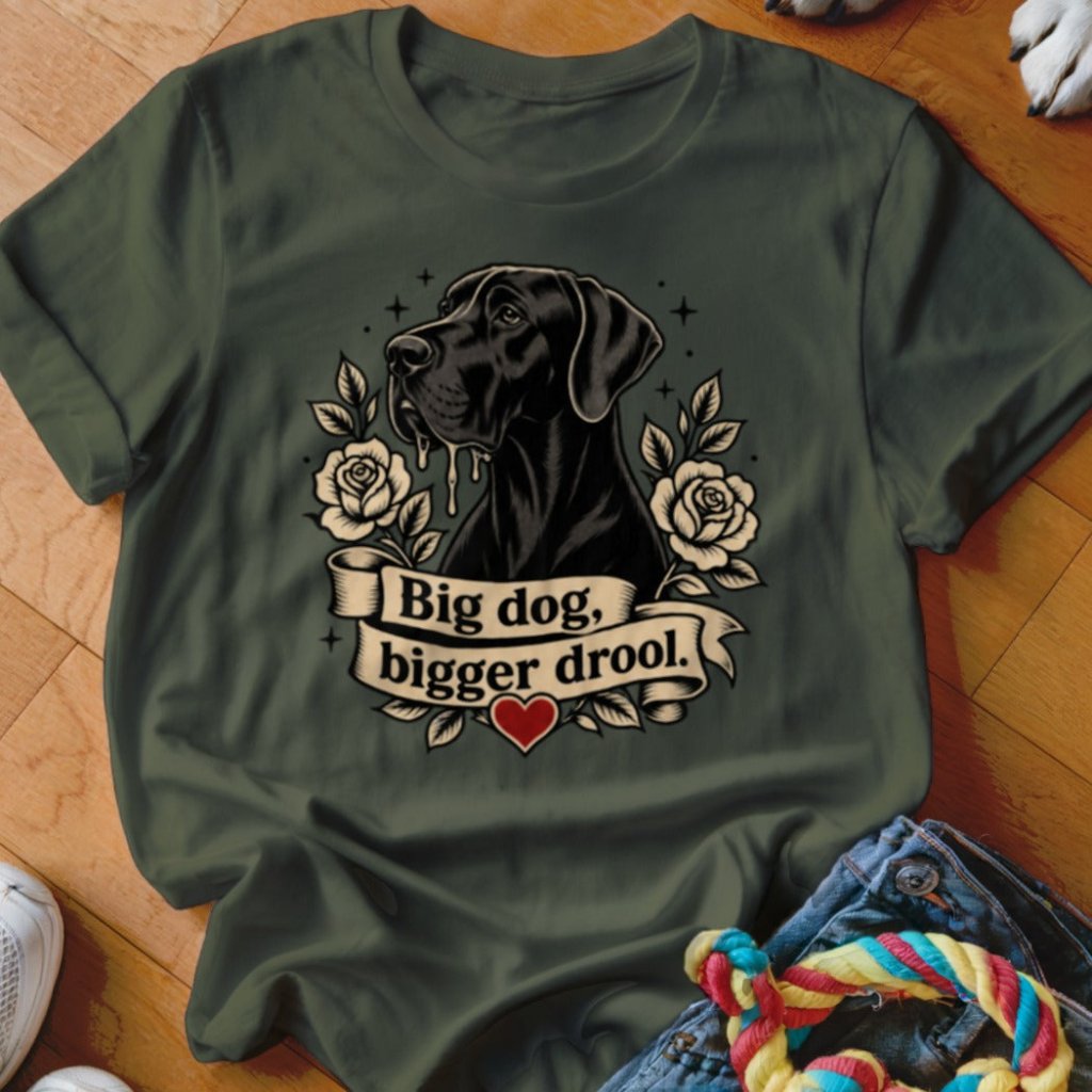 Big Dog, Bigger Drool Shirt - The Pawsitive Initiative