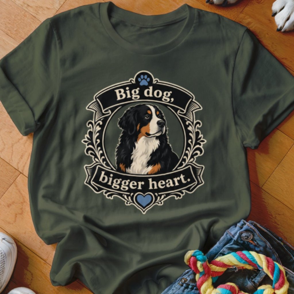 Big Dog Bigger Heart Shirt - The Pawsitive Initiative