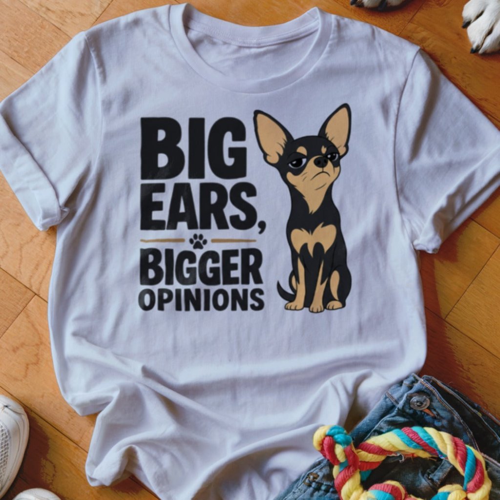 Big Ears Bigger Opinions Shirt - The Pawsitive Initiative