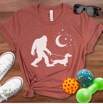 Big Foot Walking Doxie Shirt - The Pawsitive Initiative