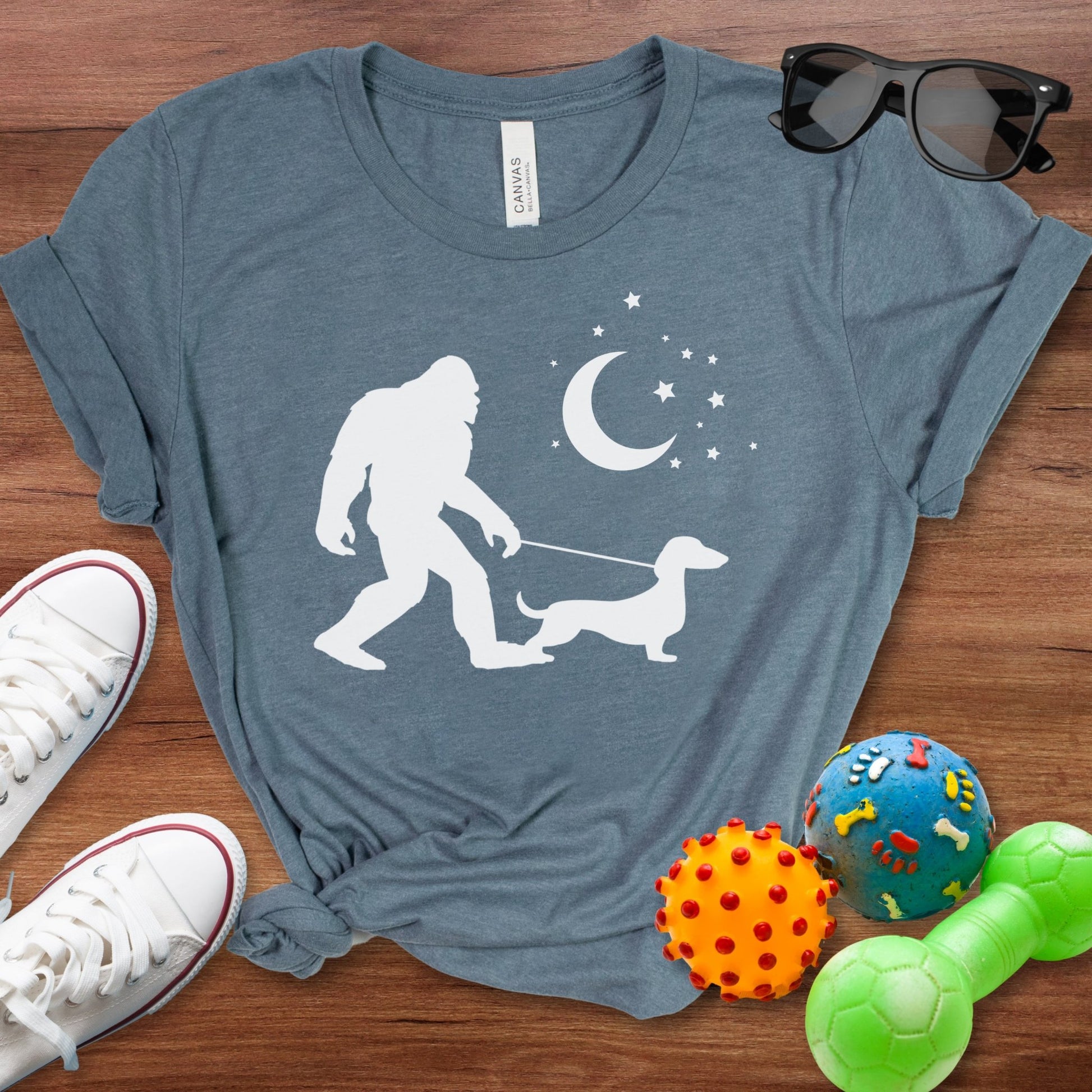 Big Foot Walking Doxie Shirt - The Pawsitive Initiative