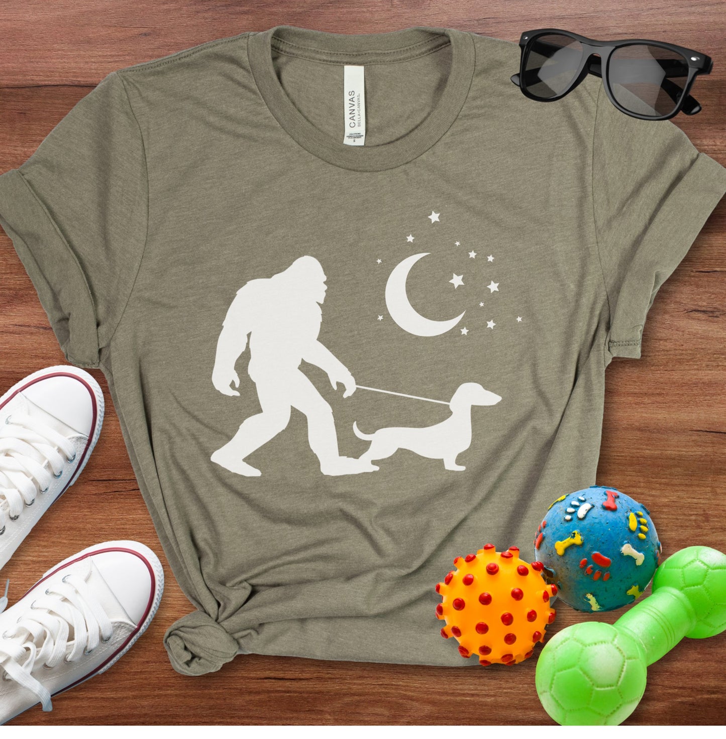 Big Foot Walking Doxie Shirt - The Pawsitive Initiative