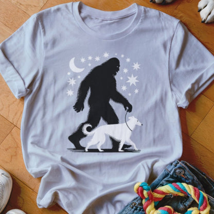 Bigfoot Borzoi Shirt - The Pawsitive Initiative