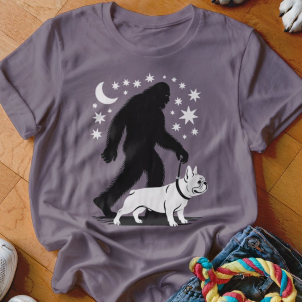 Bigfoot Frenchie Shirt - The Pawsitive Initiative