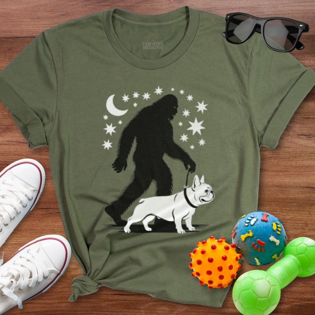 Bigfoot Frenchie Shirt - The Pawsitive Initiative