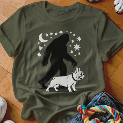 Bigfoot Frenchie Shirt - The Pawsitive Initiative