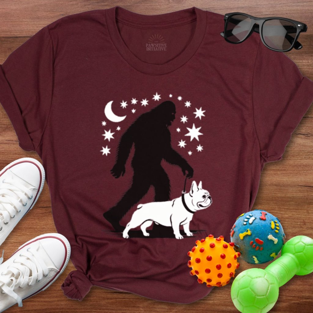 Bigfoot Frenchie Shirt - The Pawsitive Initiative