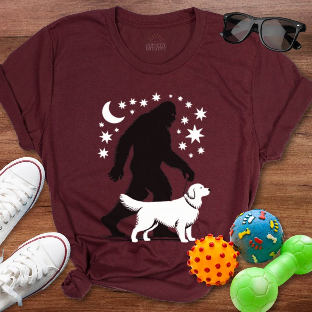 Bigfoot Golden Shirt - The Pawsitive Initiative