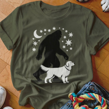 Bigfoot Golden Shirt - The Pawsitive Initiative