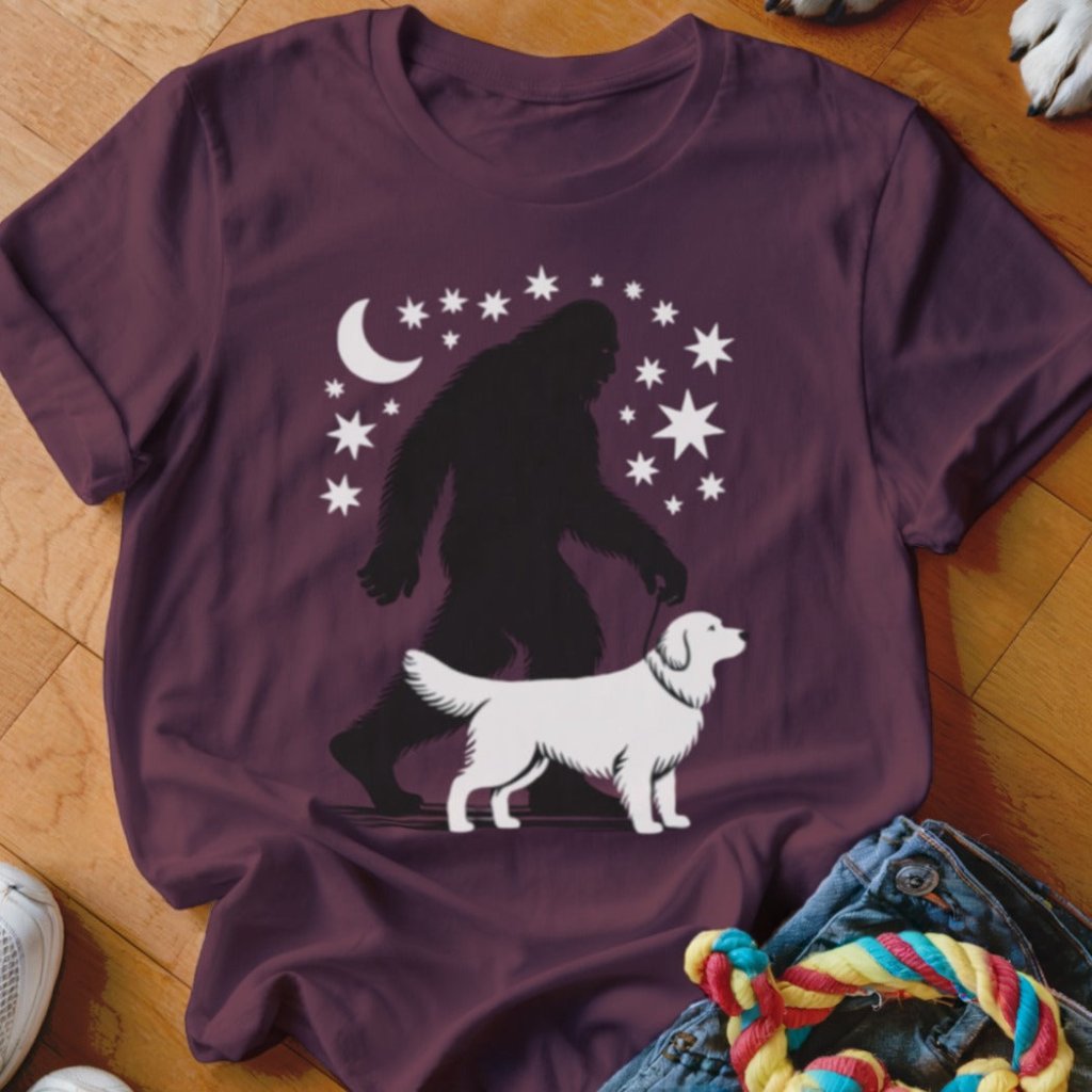 Bigfoot Golden Shirt - The Pawsitive Initiative