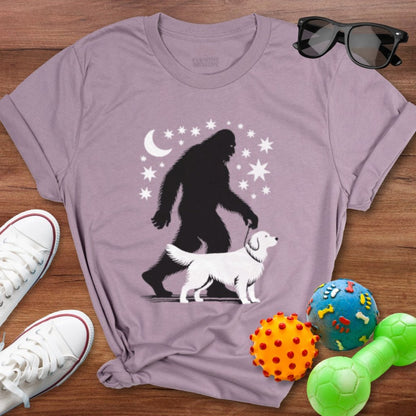 Bigfoot Golden Shirt - The Pawsitive Initiative