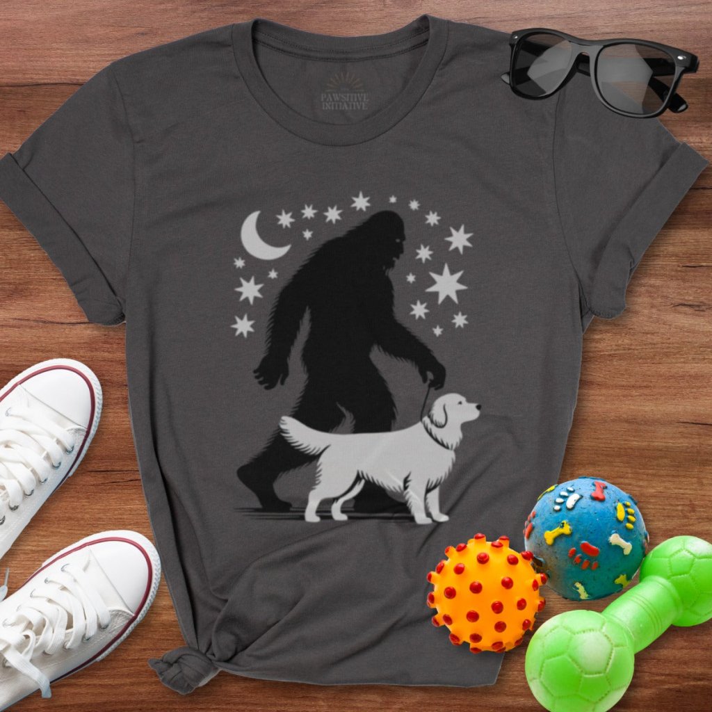 Bigfoot Golden Shirt - The Pawsitive Initiative