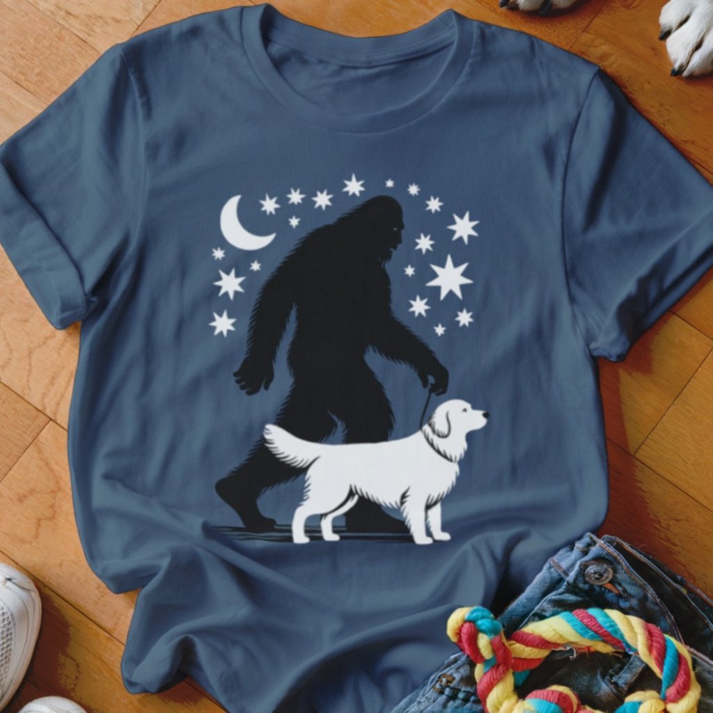 Bigfoot Golden Shirt - The Pawsitive Initiative
