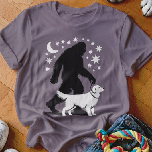 Bigfoot Golden Shirt - The Pawsitive Initiative