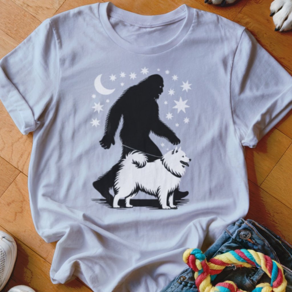 Bigfoot Samoyed Shirt - The Pawsitive Initiative