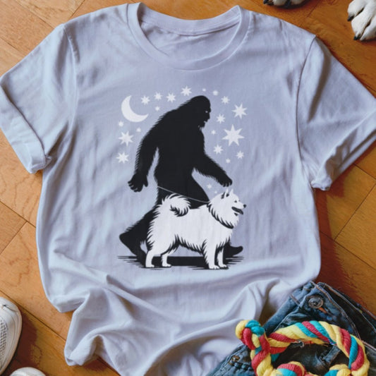 Bigfoot Samoyed Shirt - The Pawsitive Initiative