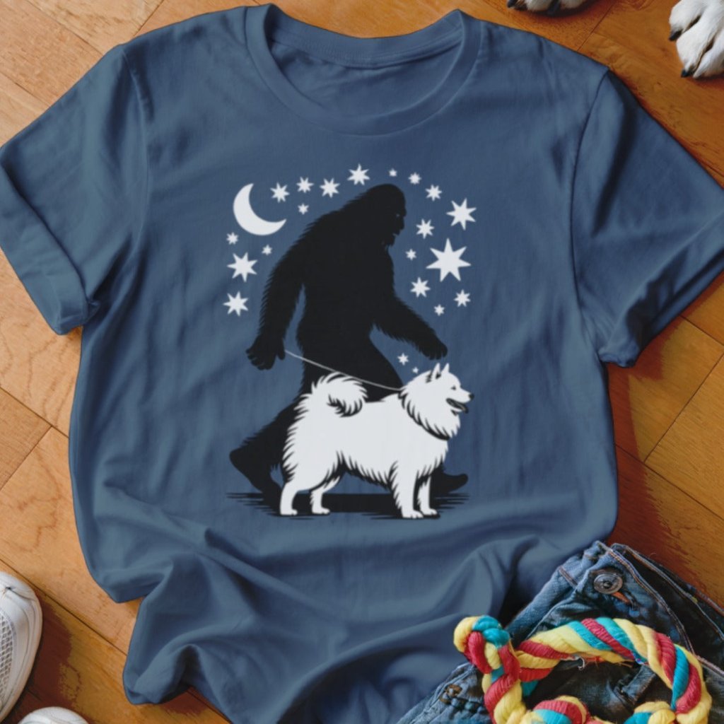 Bigfoot Samoyed Shirt - The Pawsitive Initiative