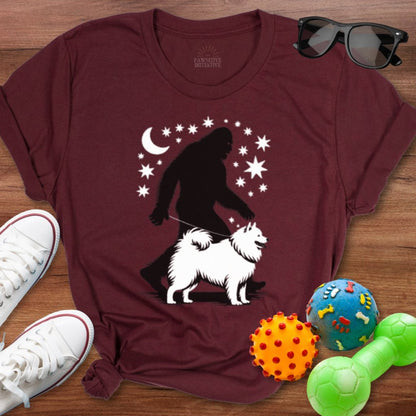 Bigfoot Samoyed Shirt - The Pawsitive Initiative