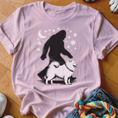 Bigfoot Samoyed Shirt - The Pawsitive Initiative