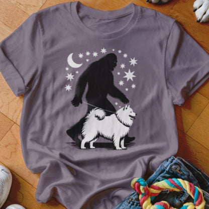 Bigfoot Samoyed Shirt - The Pawsitive Initiative